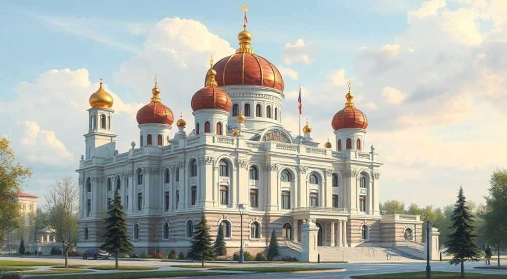 Русский стиль в архитектуре особенности