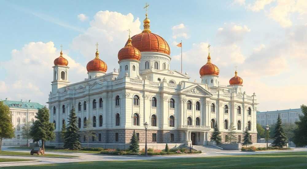 Русский стиль в архитектуре примеры