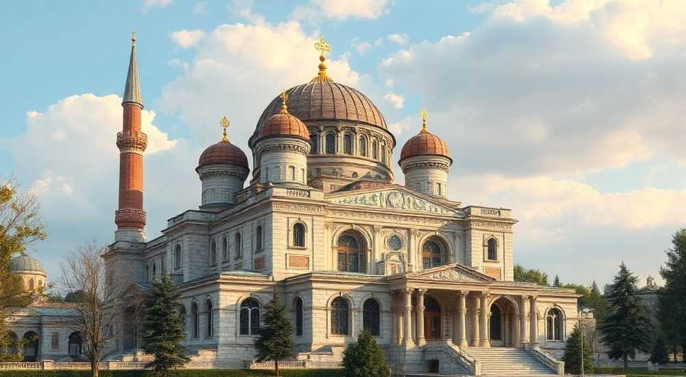 Русско византийский стиль в архитектуре сложился