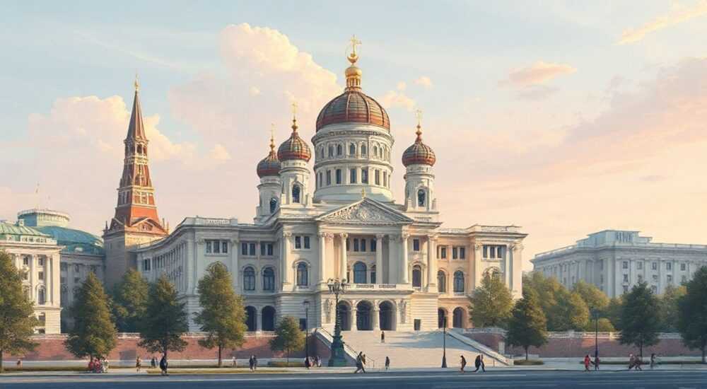 Самая красивая архитектура в москве