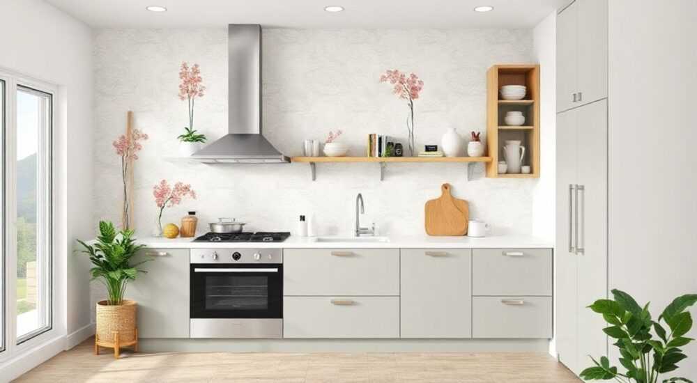 Самоклеющиеся обои для кухни на какие стены