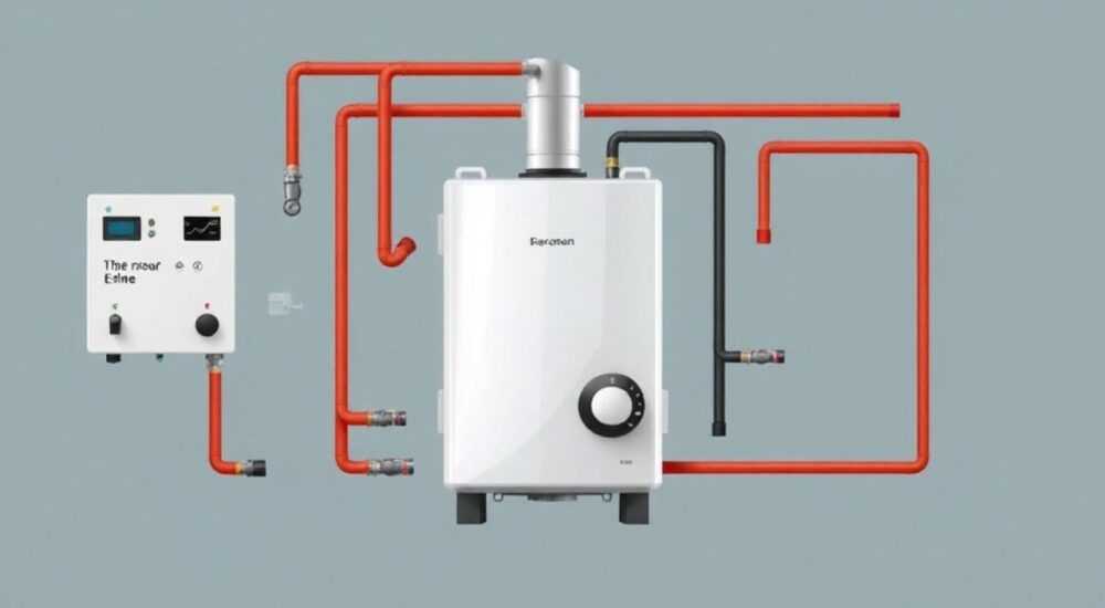 Схема двухконтурного газового котла отопления