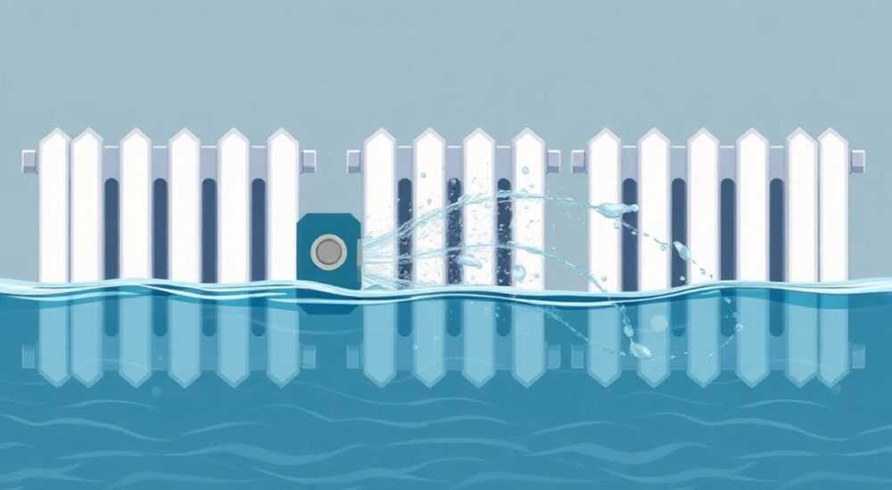 Шум воды в батареях отопления