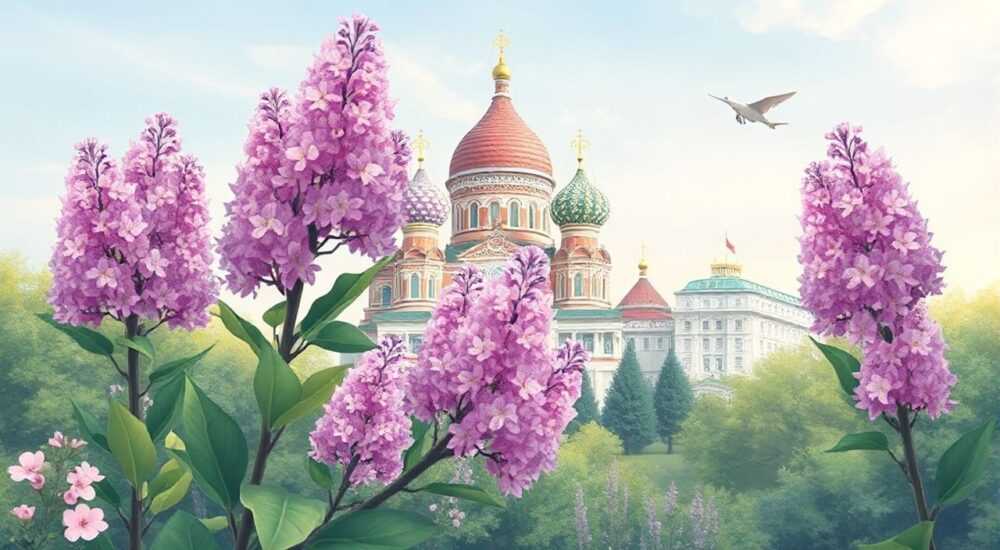 Сирень красавица москвы в ландшафтном дизайне