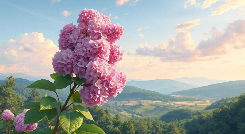Сирень в ландшафте