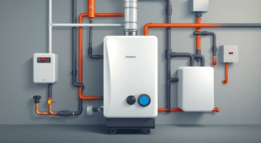 Система безопасности газового котла отопления