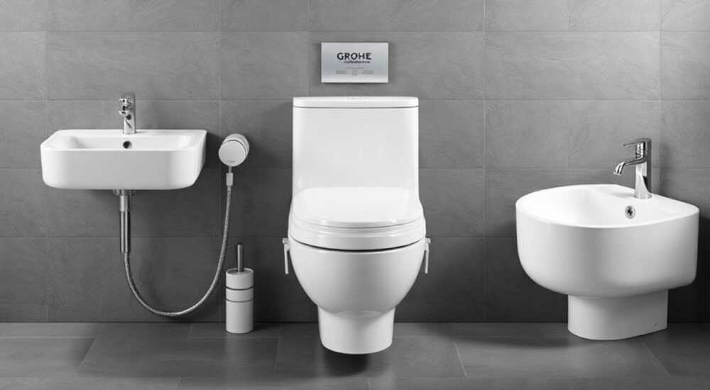 Система инсталляции для унитаза grohe rapid sl с панелью смыва skate cosmopolitan