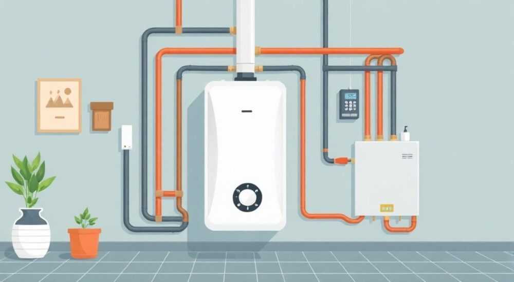 Система отопления в квартире с газовым котлом