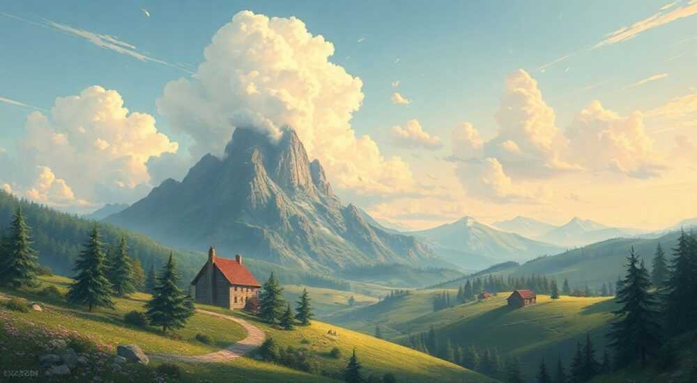 Сказочный ландшафт