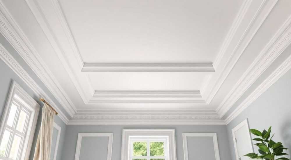 Сколько стоит поклеить потолочный плинтус из пенопласта за погонный метр