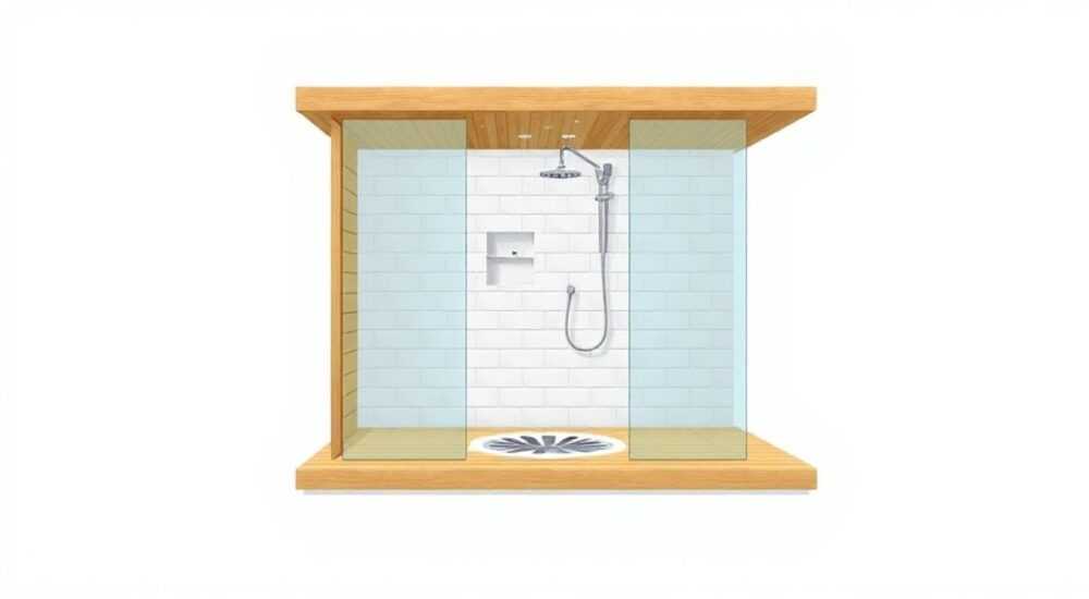 Слив в душевой кабине как устроен