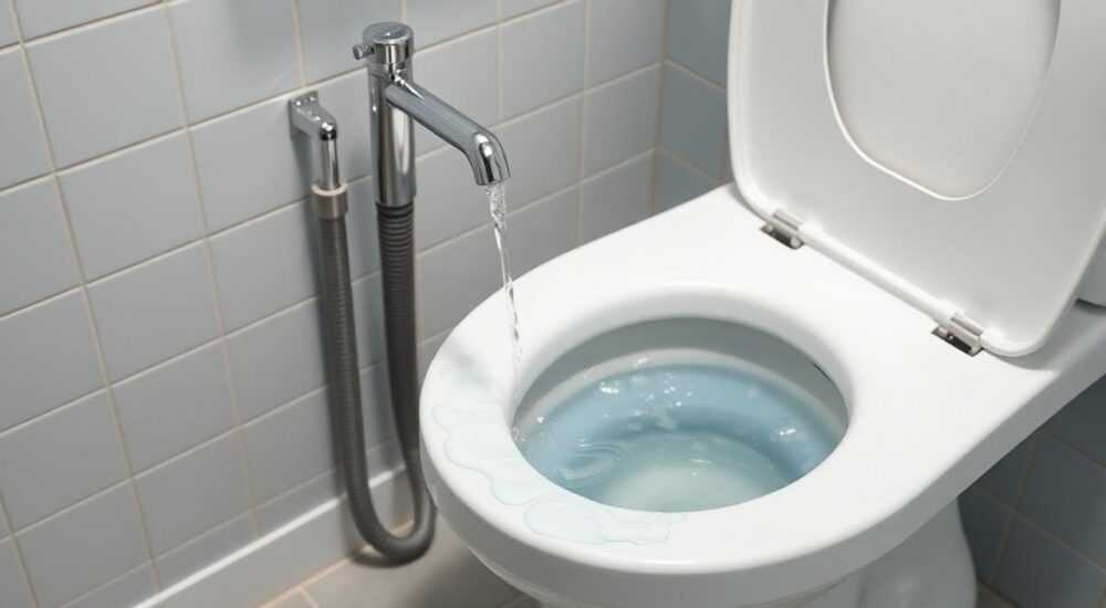 Сливается вода в унитазе что делать