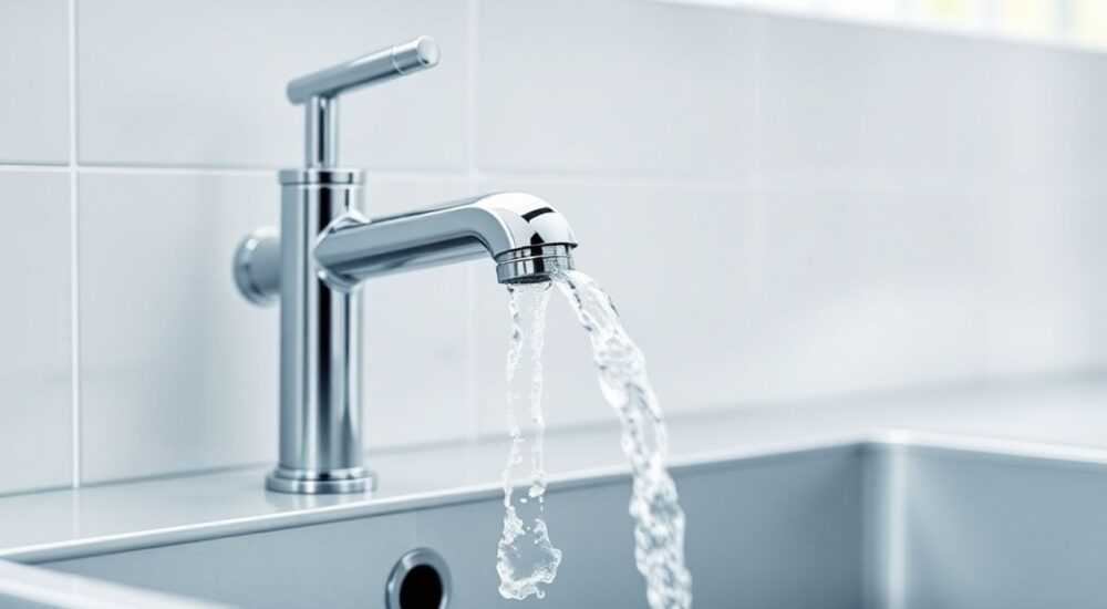 Смеситель для слабого напора воды