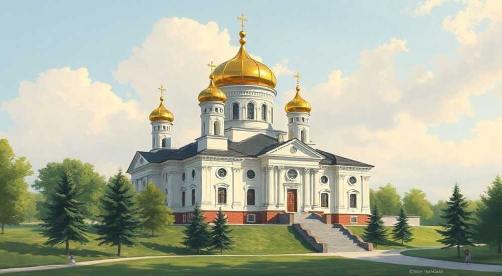 Смольный монастырь архитектура