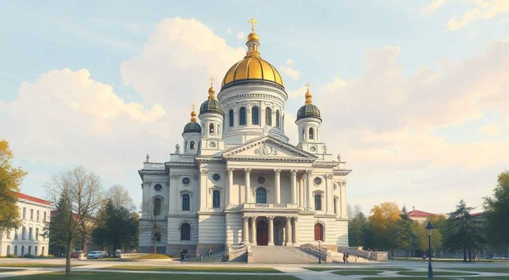 Смольный собор архитектура