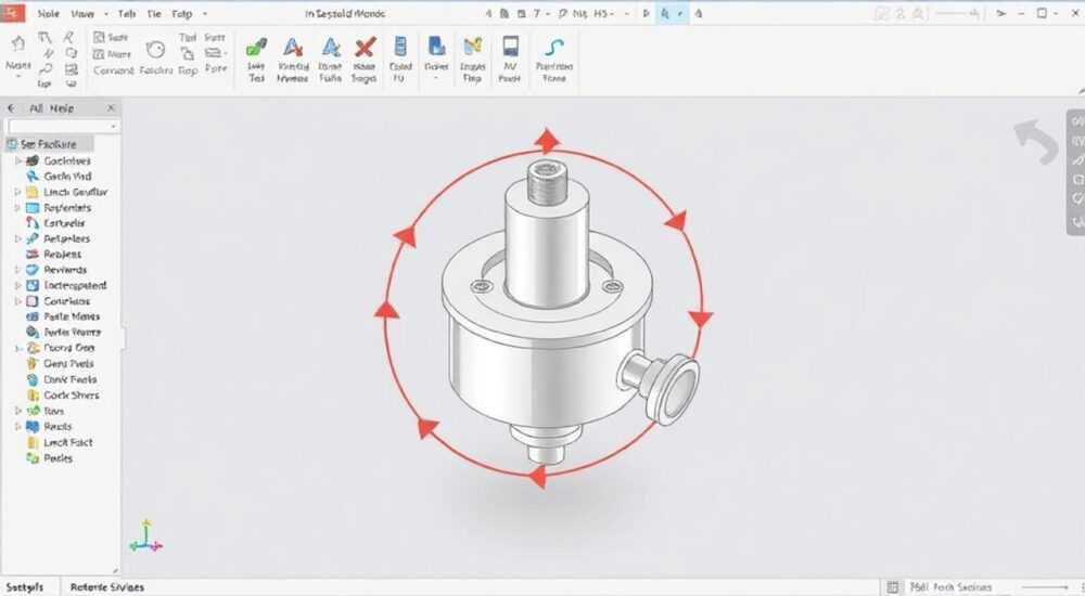 Solidworks как повернуть сборку