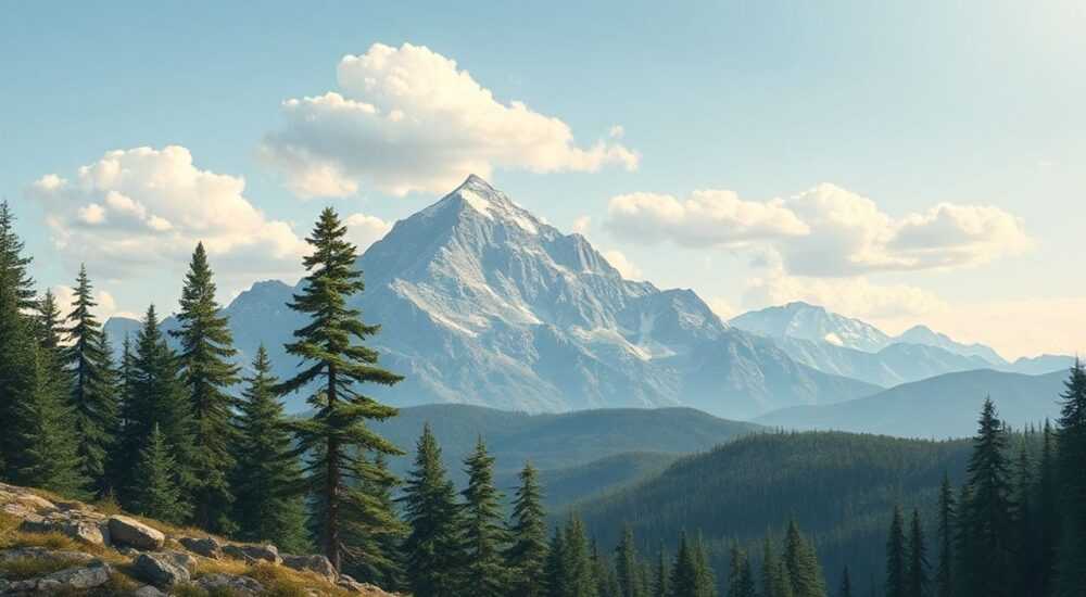 Сосна горная пумилио в ландшафте