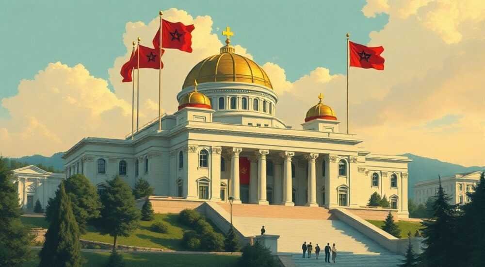 Соцреализм в архитектуре примеры