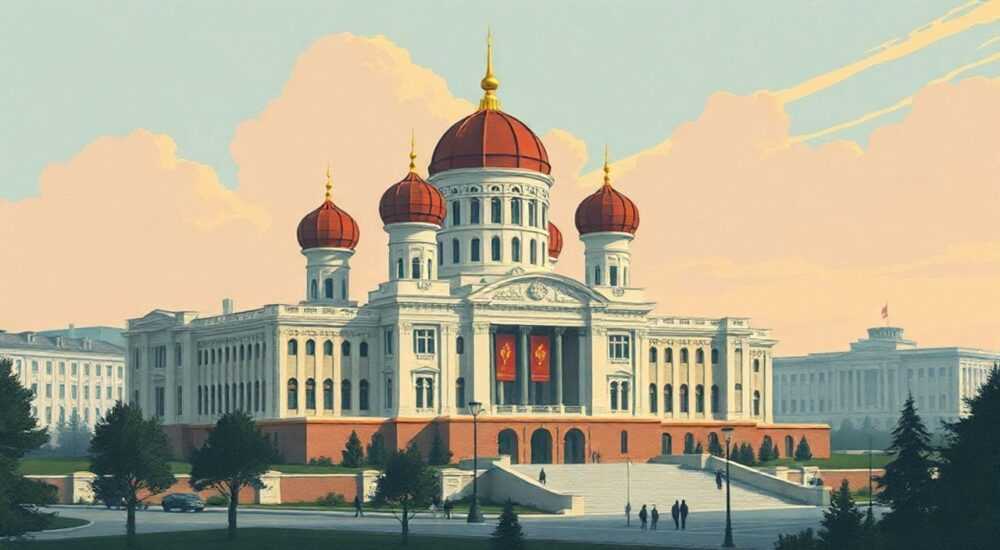 Советская архитектура москвы