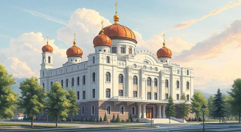 Современная архитектура в русском стиле