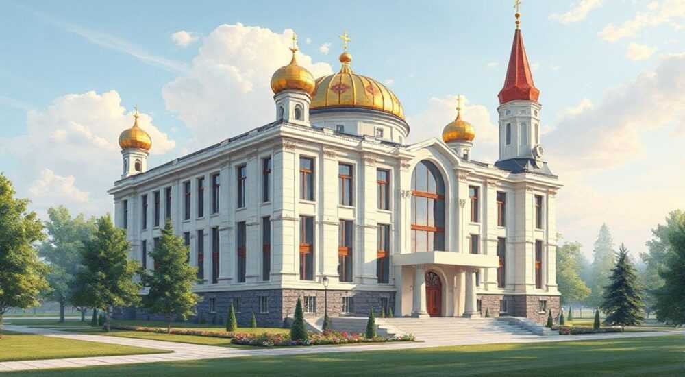 Современный русский стиль в архитектуре