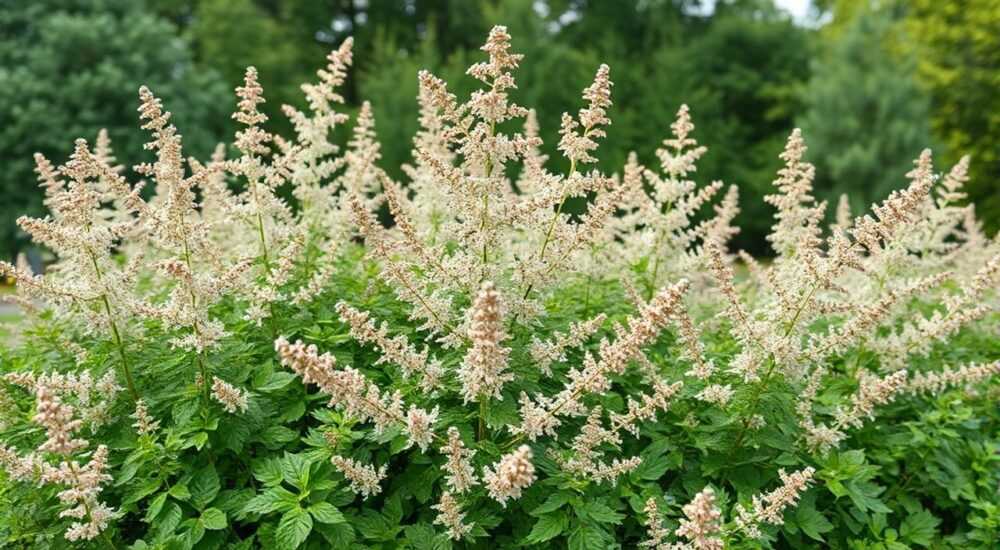 Спирея березолистная в ландшафтном дизайне