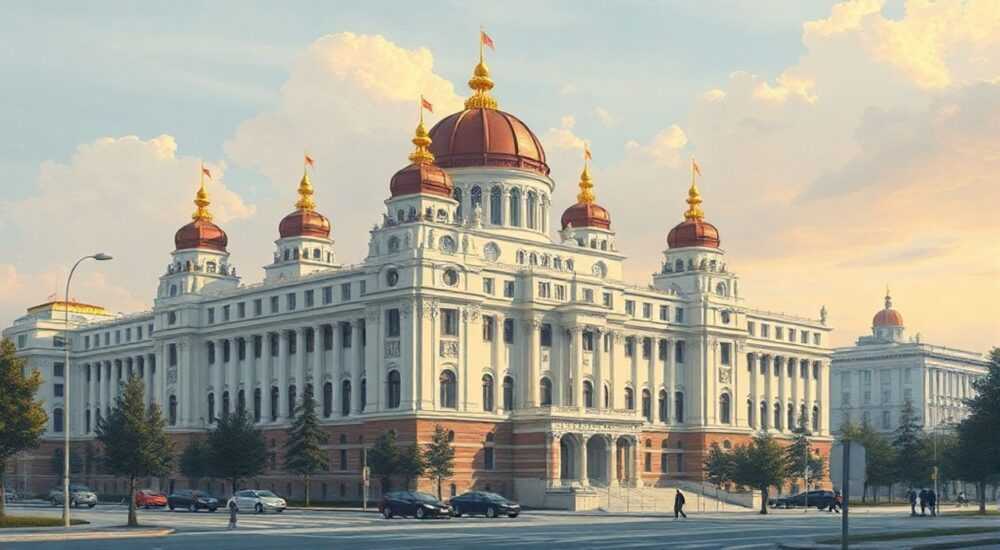 Сталинская архитектура москвы
