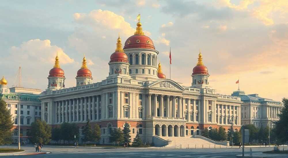 Сталинская архитектура в москве