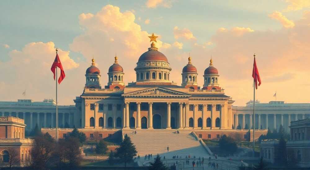 Сталинский ампир в архитектуре это