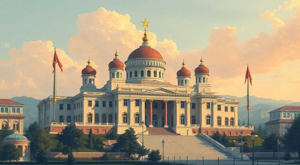 Сталинский ампир в архитектуре характерные черты