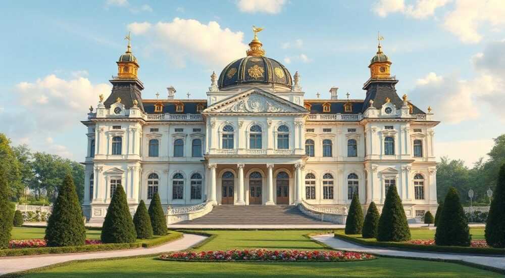 Стиль архитектуры петергофа