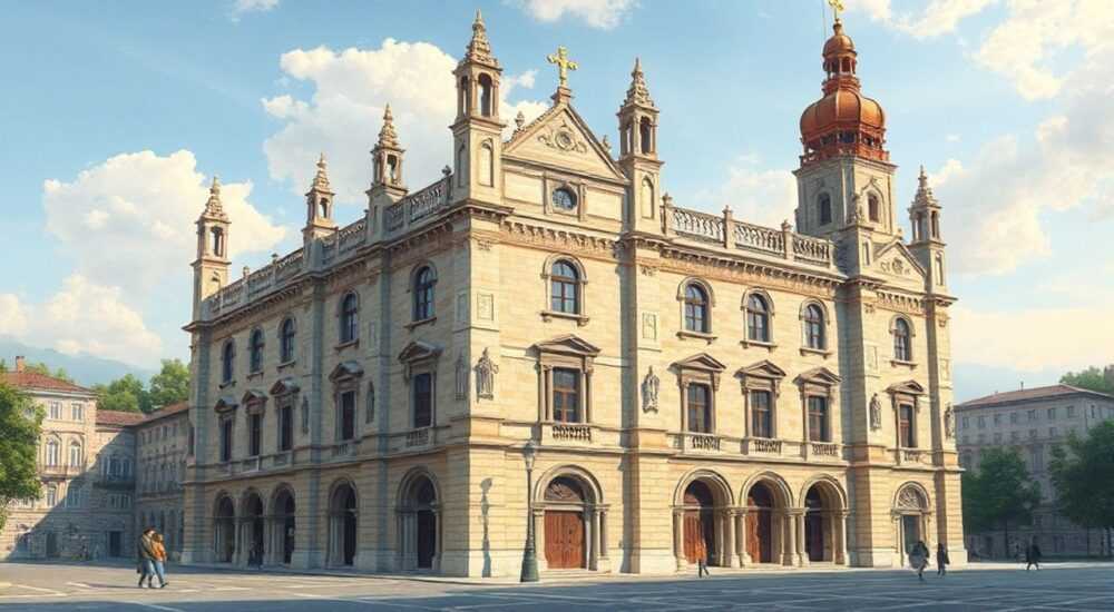 Стиль архитектуры романский