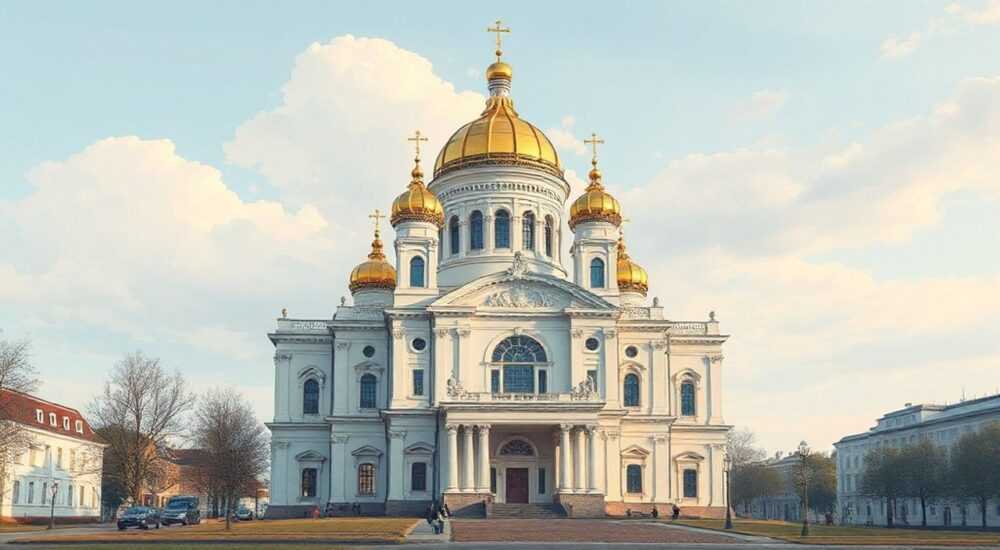 Стиль архитектуры соборов петербурга