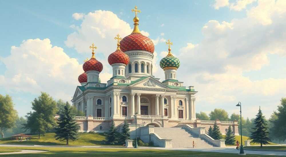 Стили храмовой архитектуры в россии