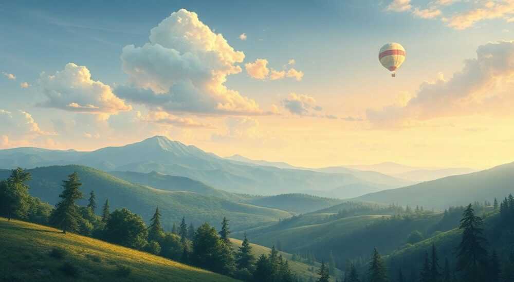 Свет в ландшафте