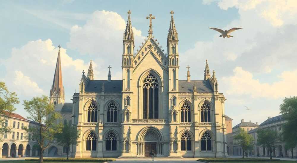 Светская архитектура готический стиль