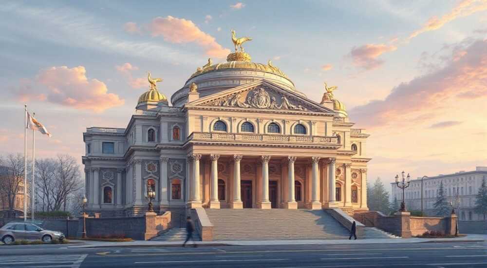 Театр оперы и балета саратов архитектура
