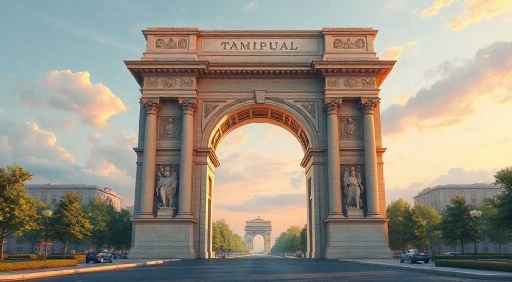 Триумфальная арка архитектура