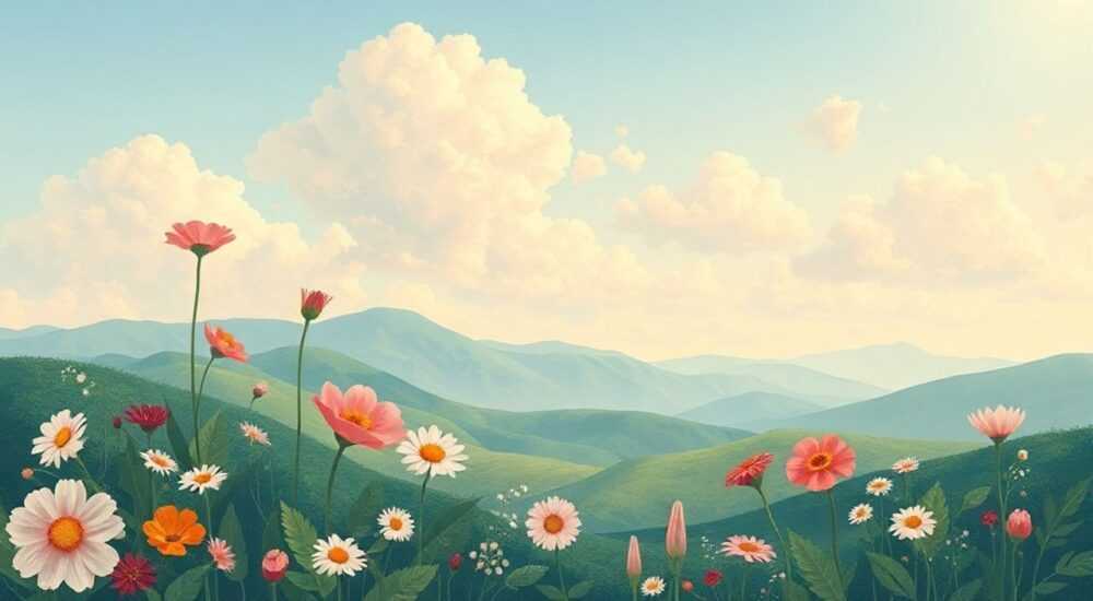 Цветы ландшафт
