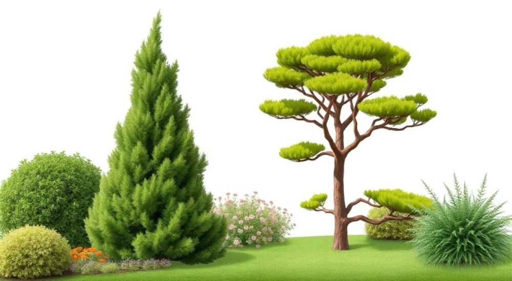 Туи и можжевельники в ландшафтном дизайне фото