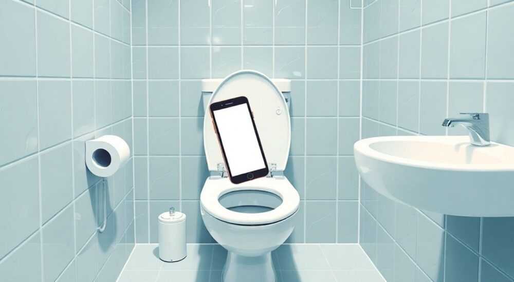 Уронил телефон в унитаз что делать