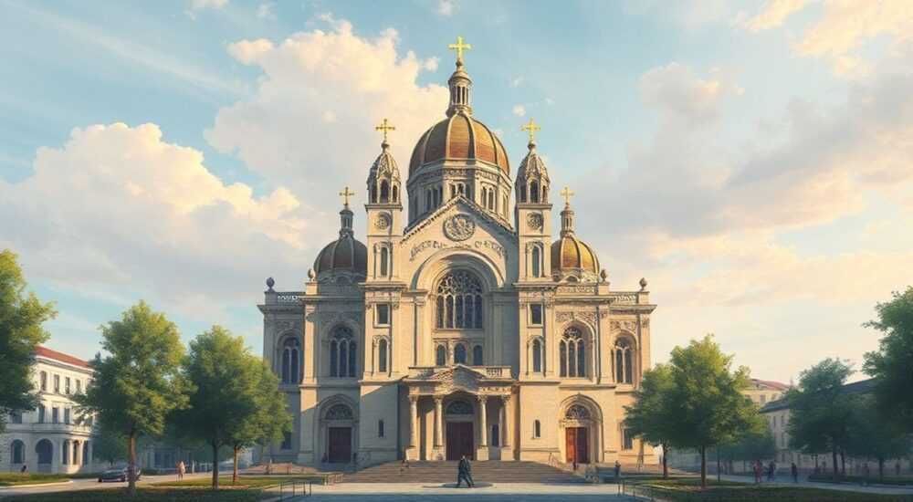 Успенский собор стиль архитектуры