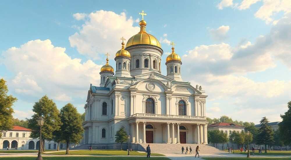 Успенский собор троице сергиевой лавры архитектура