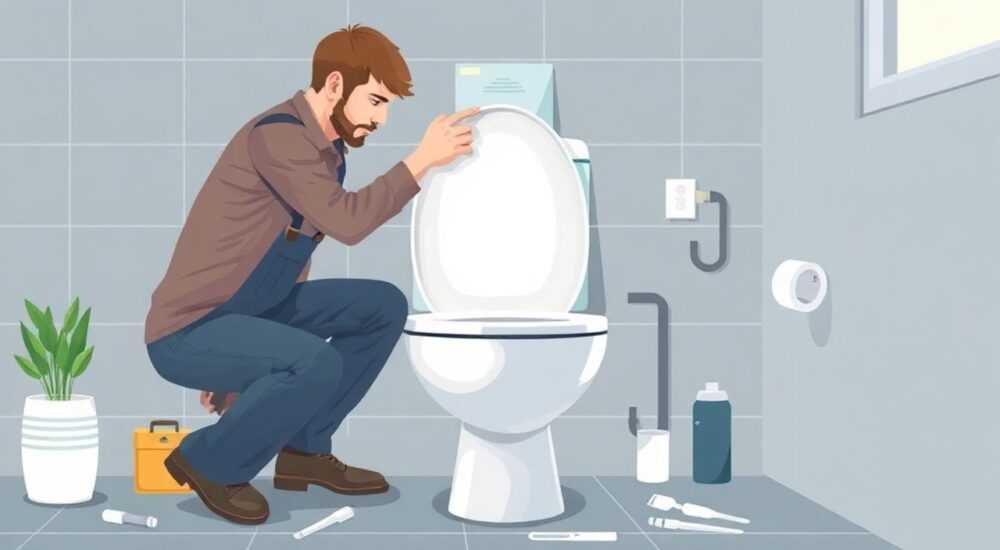 Устранить течь из бачка унитаза