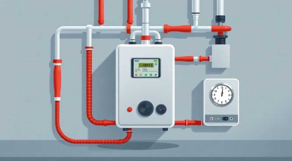 Устройство газового отопления