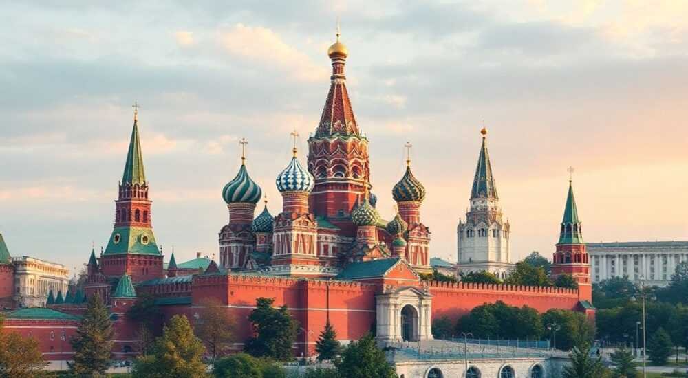 В каком стиле архитектуры выполнен московский кремль