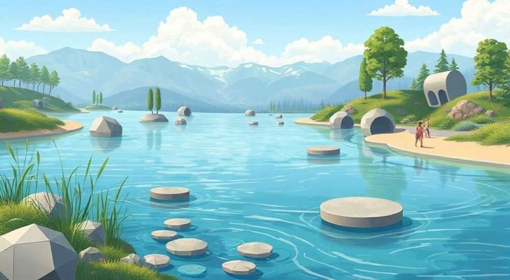 Водные ландшафты примеры