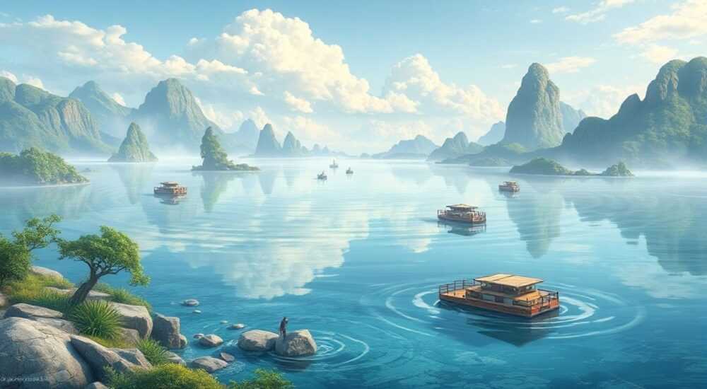 Водный антропогенный ландшафт
