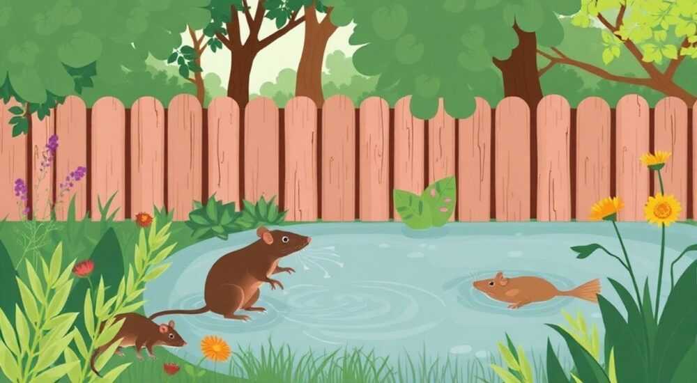 Водяная крыса как избавиться на огороде