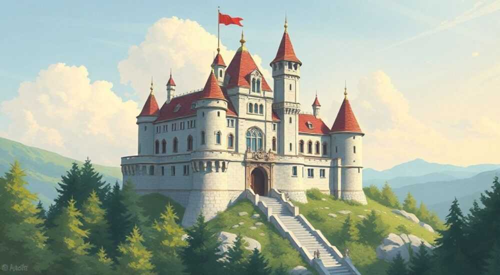 Замок в архитектуре